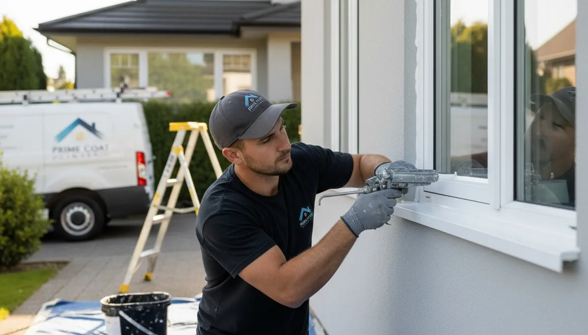 Professional caulking and sealing for home exteriors in Santa Rosa, CA by licensed painting contractors