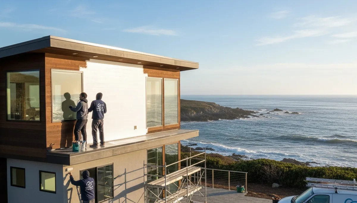 Santa Rosa, CA house painting services for residential exterior and interior home painting