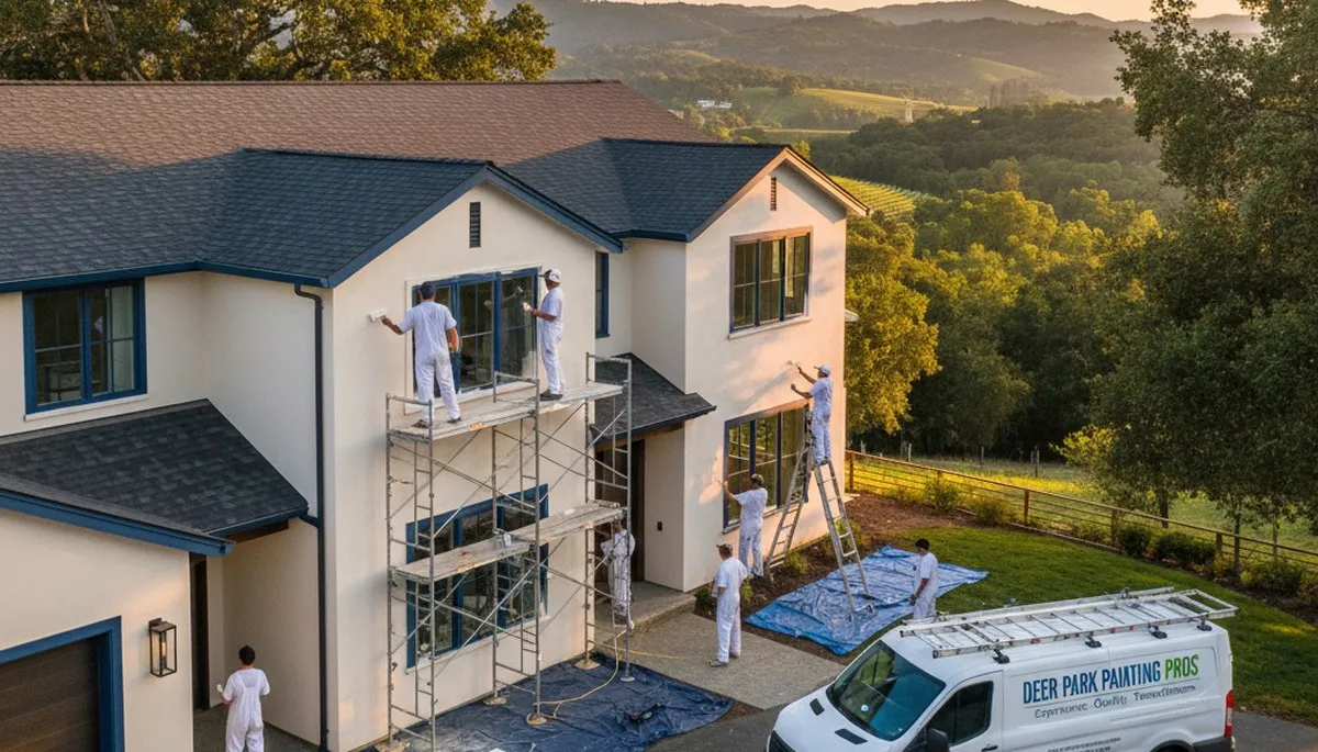 House painting team serving Santa Rosa, CA, delivering professional interior and exterior painting services