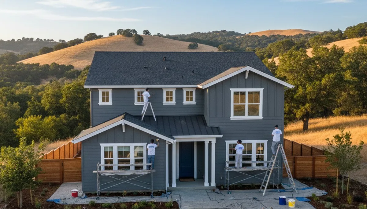 House painting team in Santa Rosa, CA providing professional interior and exterior painting services