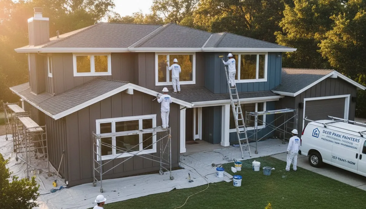 Professional house painting service in Santa Rosa, CA for residential interior and exterior painting