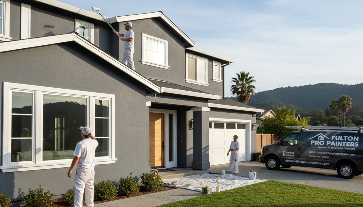 Santa Rosa, CA house painting service for residential exterior and interior painting projects