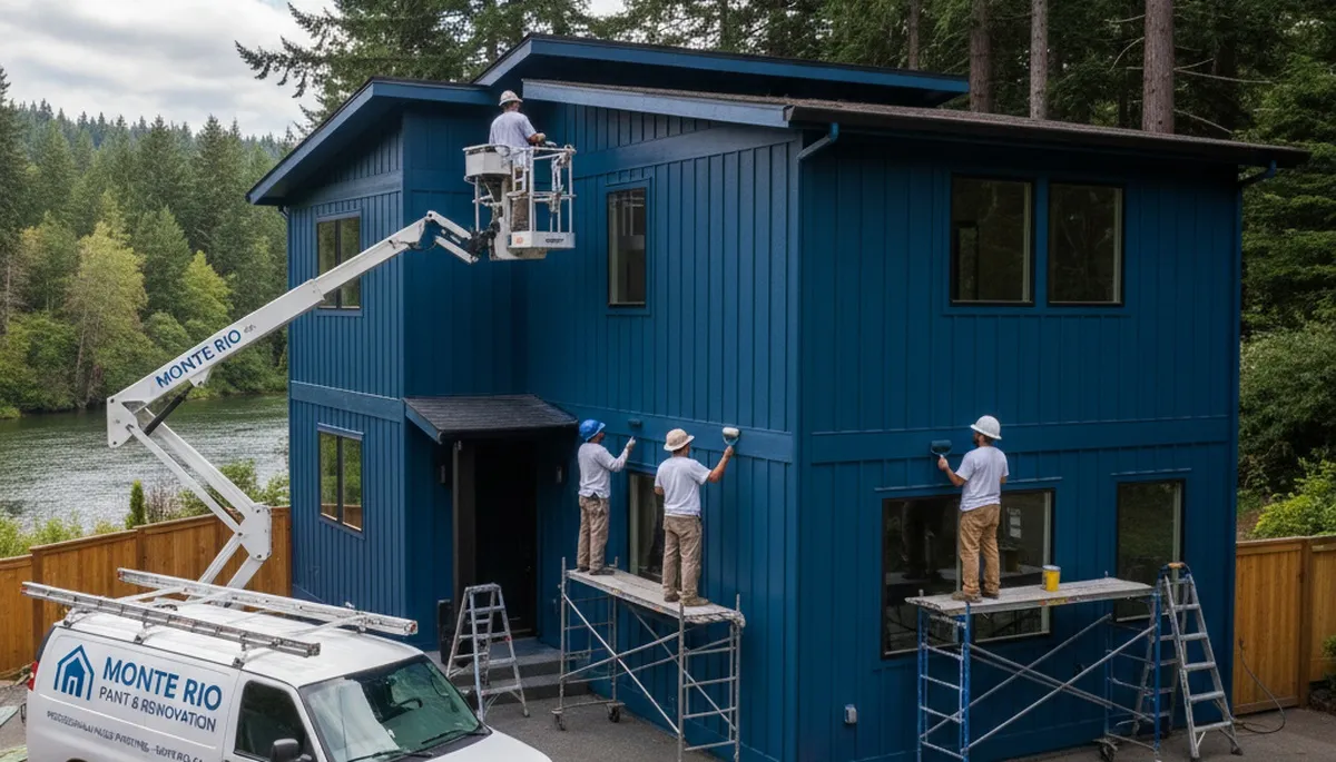 House painting service in Santa Rosa, CA by Painters Santa Rosa CA for residential exteriors and interiors
